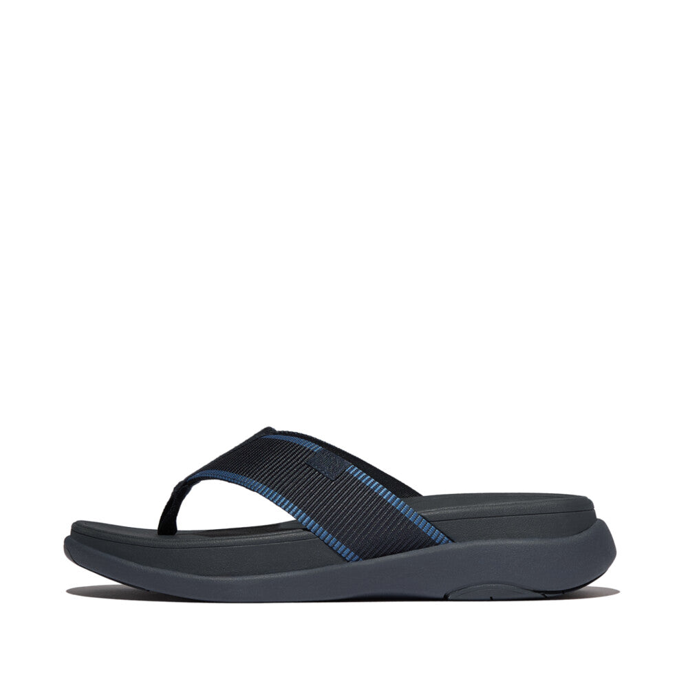 F-MODE GO MENS WATER-RESISTANT WEBBING TOE-POST SANDALS
