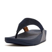 LULU GLITZ TOE-POST SANDALS
