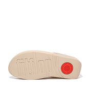 LULU GLITZ TOE-POST SANDALS