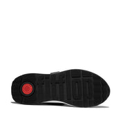 F-MODE FLOW CRYSTAL-STRAP QUILTED MARY JANES