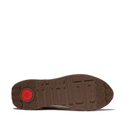 F-MODE FLOW MENS LEATHER/SUEDE TRAINERS