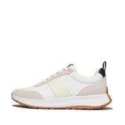F-MODE FLOW MENS LEATHER/SUEDE TRAINERS