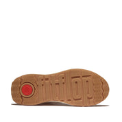 F-MODE FLOW MENS LEATHER/SUEDE TRAINERS