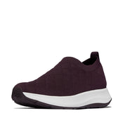F-MODE FLOW QUILTED-KNIT SLIP-ON SNEAKERS