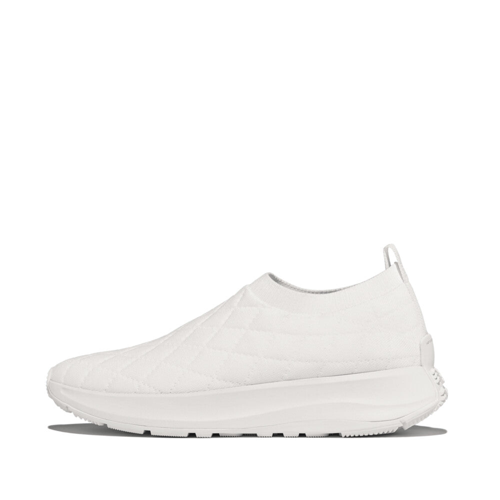 F-MODE FLOW QUILTED-KNIT SLIP-ON SNEAKERS