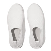 F-MODE FLOW QUILTED-KNIT SLIP-ON SNEAKERS