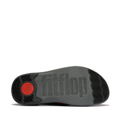 F-MODE GO MENS WATER-RESISTANT WEBBING TOE-POST SANDALS - MIDNIGHT NAVY/OCEAN BLUE (E7K-D32)