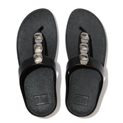 FINO CRYSTAL LOCK TOE-POST SANDALS