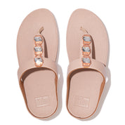 FINO CRYSTAL LOCK TOE-POST SANDALS