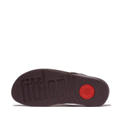 LULU SHIMMERLUX TOE-POST SANDALS