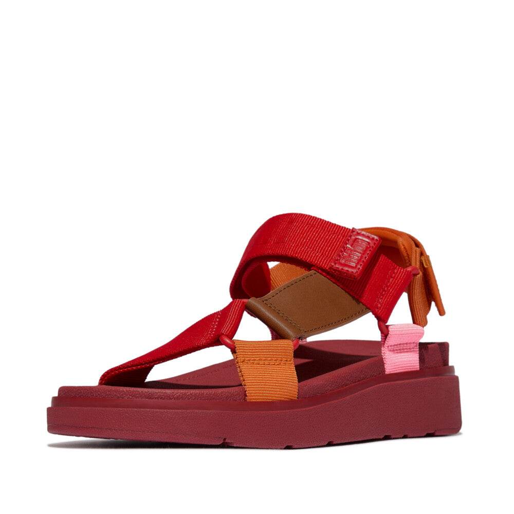 LEATHER  BACK-STRAP SANDALS