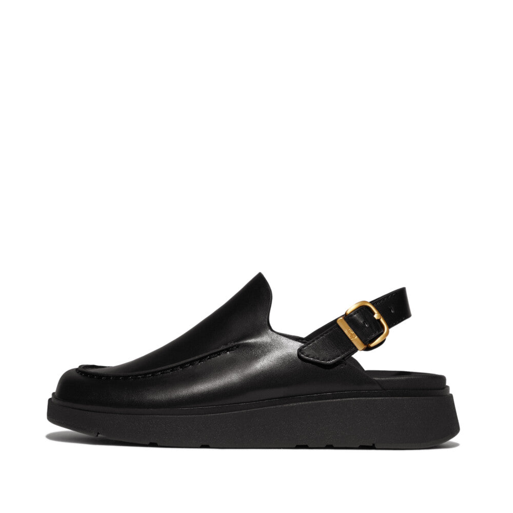GEN-FF LEATHER BACK-STRAP MOC MULES