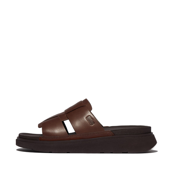 GEN-FF MENS LEATHER FISHMERMAN SLIDES