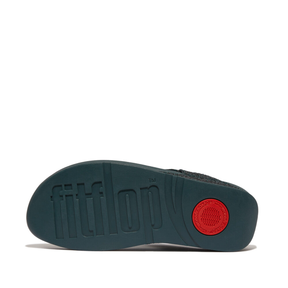 LULU GLITTERBALL TOE-POST SANDALS