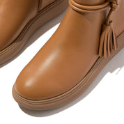 iQ-COMFF TASSEL LEATHER SHORT BOOTS