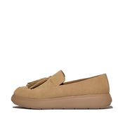 iQ-COMFF TASSEL SUEDE LOAFERS