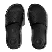 IQUSHION D-LUXE PADDED QUILTED-LEATHER SLIDES