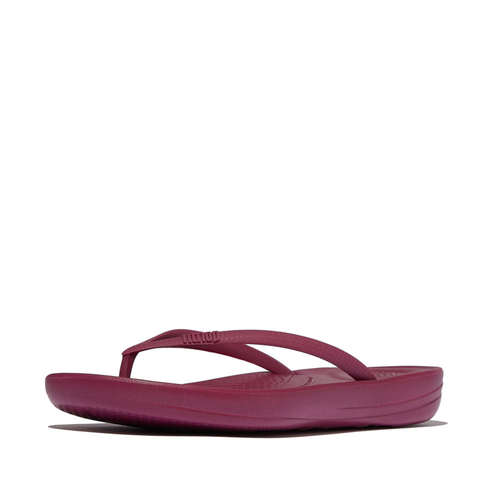 iQUSHION ERGONOMIC FLIP-FLOPS - RUBY (E54-288)