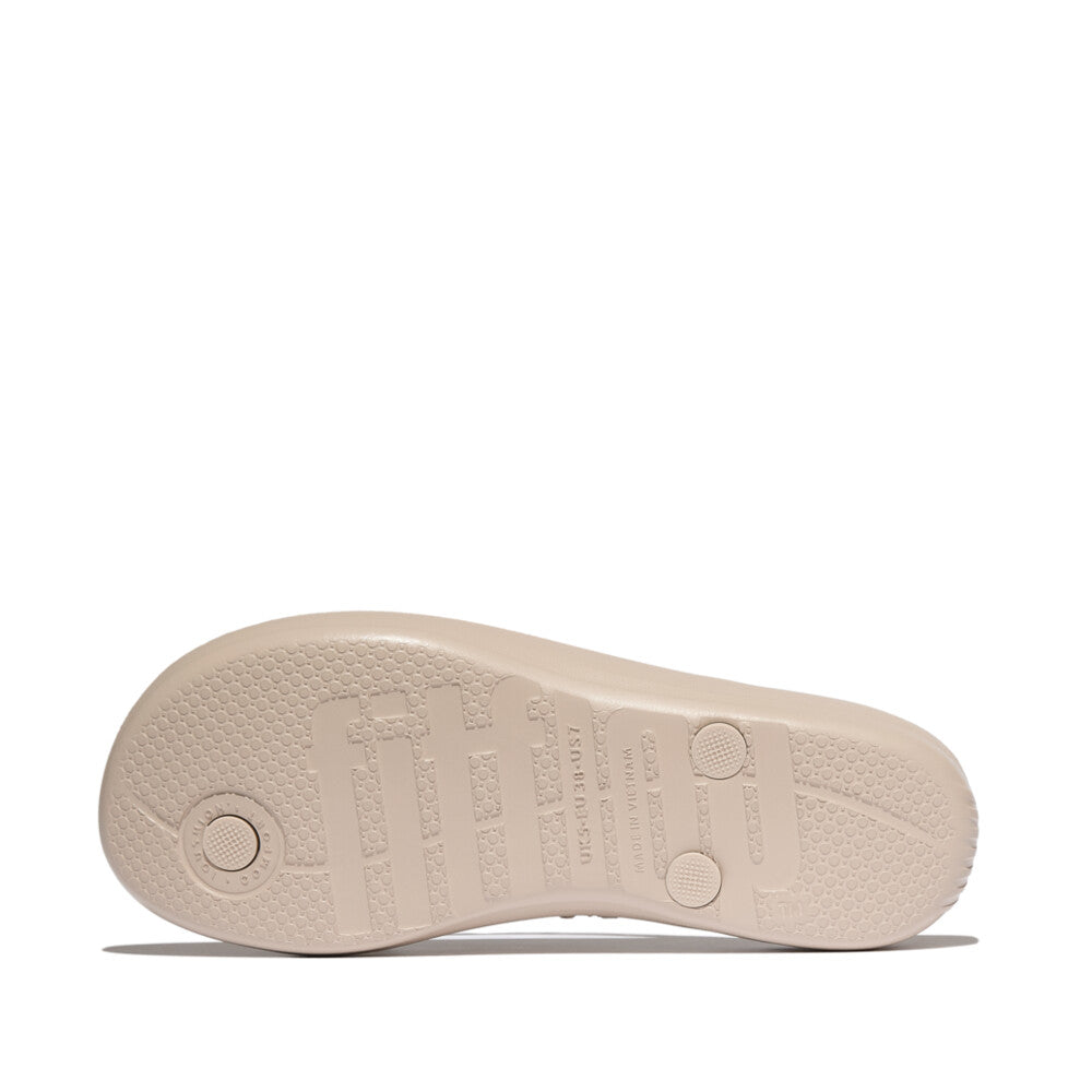 iQUSHION MULTI-CRYSTAL ERGONOMIC FLIP-FLOPS -STONE BEIGE (JC8-A20)