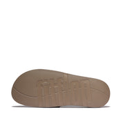 iQUSHION MENS POOL SLIDERS - TAUPE