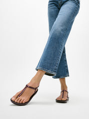 IQUSHION SPLASH GLITTER T-BAR SANDALS