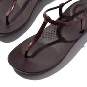 IQUSHION SPLASH GLITTER T-BAR SANDALS