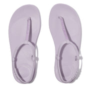 iQUSHION SPLASH SPARKLE T-BAR SANDALS - COOL LILAC (JD7-C99)