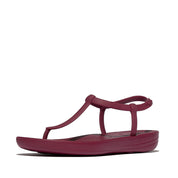 iQUSHION SPLASH T-BAR SANDALS - RUBY (JD8-288)