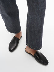 DELICATO SOFT LEATHER MULES