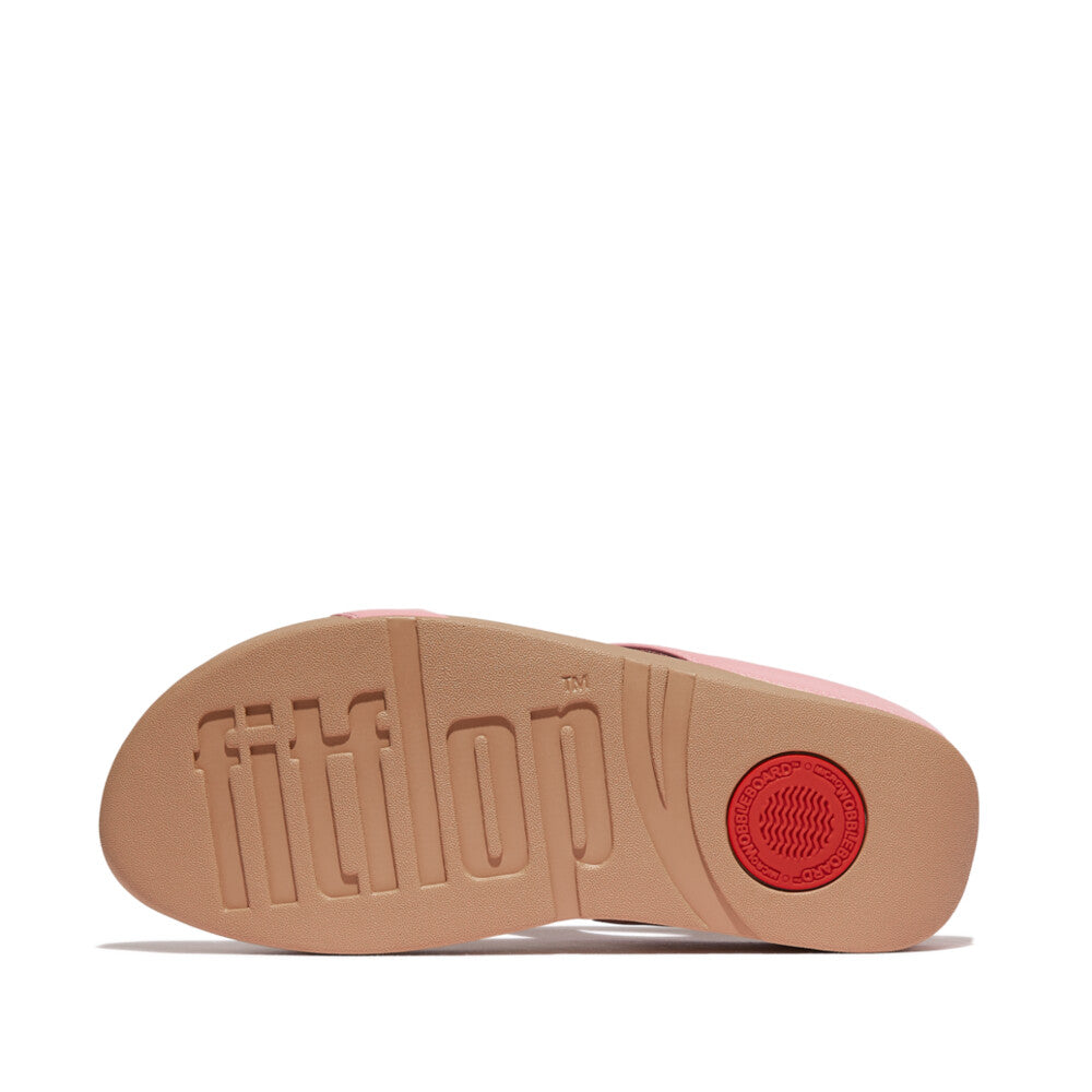FINO MULTI-STONE LEATHER SLIDES
