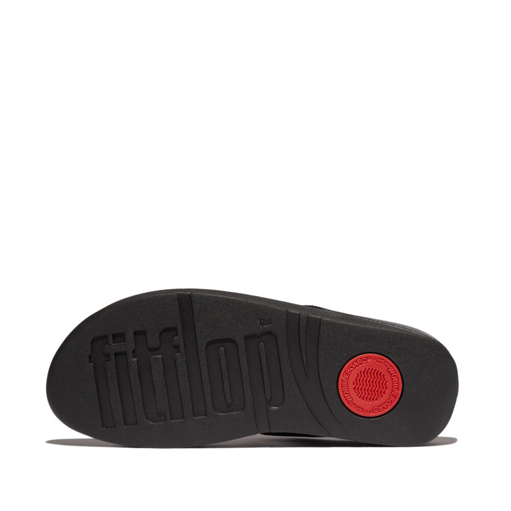 FINO MULTI-STONE LEATHER TOE-POST SANDALS