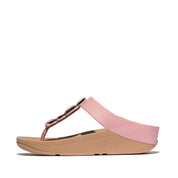 FINO MULTI-STONE LEATHER TOE-POST SANDALS