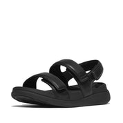 F-MODE GO ADJUSTABLE FLATFORM BACK-STRAP SANDALS