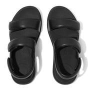 F-MODE GO ADJUSTABLE FLATFORM BACK-STRAP SANDALS