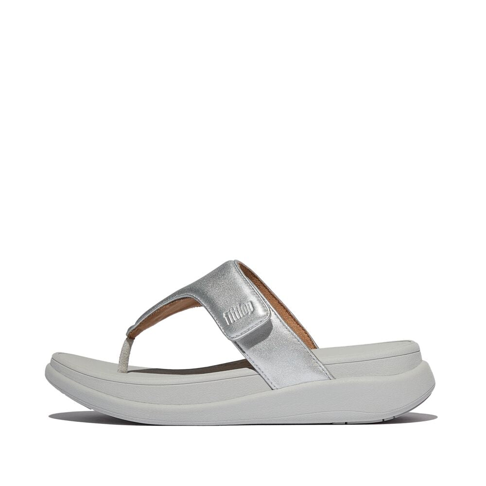 F-MODE GO ADJUSTABLE FLATFORM TOE-POST SANDALS