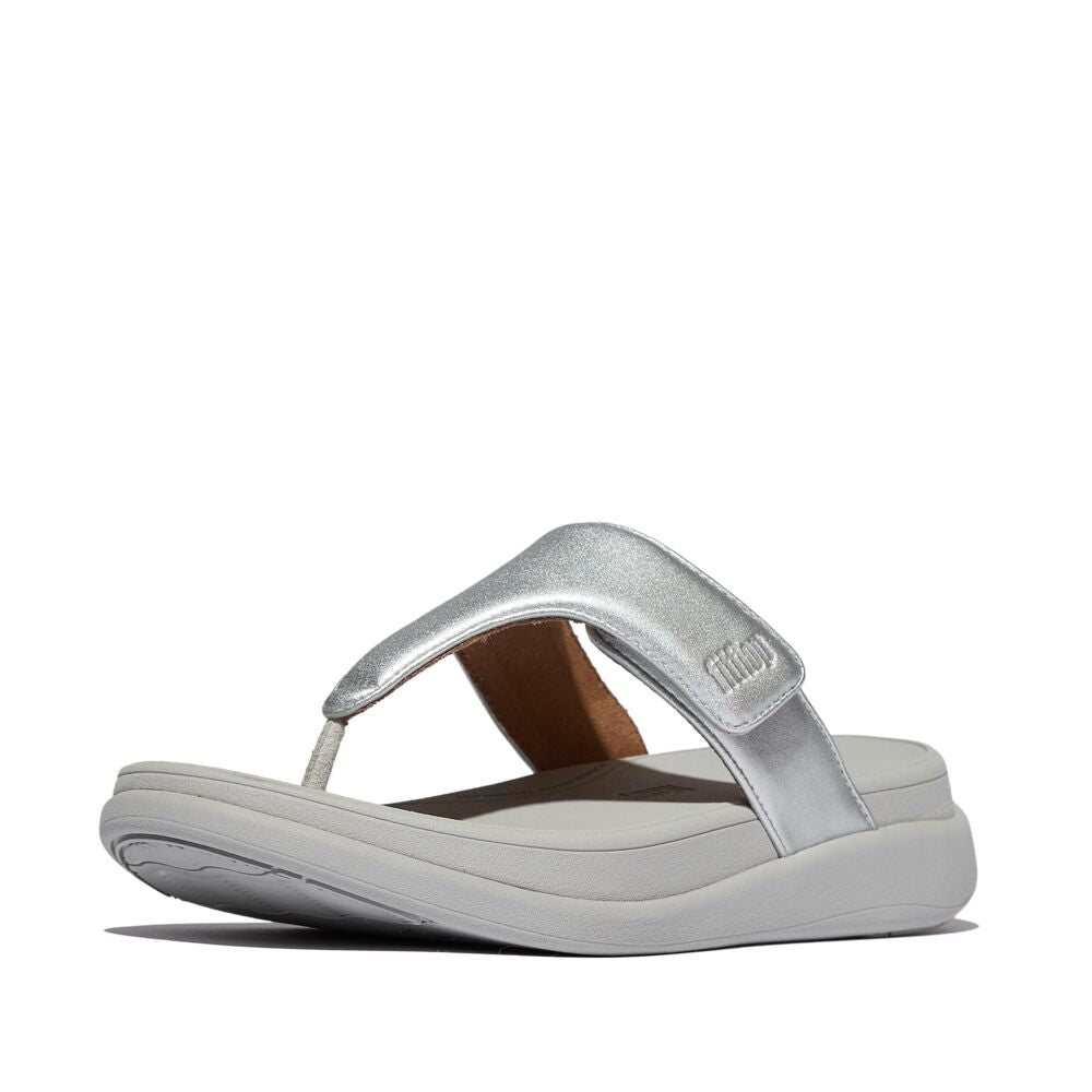 F-MODE GO ADJUSTABLE FLATFORM TOE-POST SANDALS