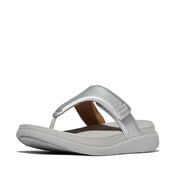 F-MODE GO ADJUSTABLE FLATFORM TOE-POST SANDALS