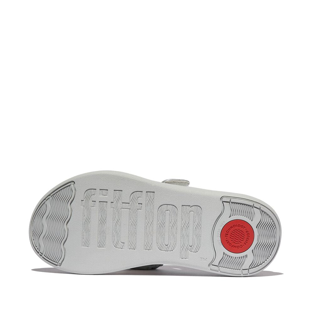 F-MODE GO ADJUSTABLE FLATFORM TOE-POST SANDALS