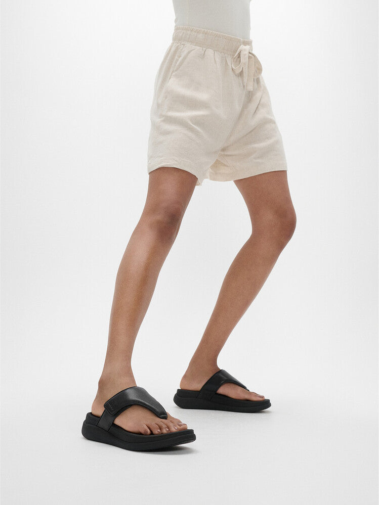 F-MODE GO ADJUSTABLE FLATFORM TOE-POST SANDALS
