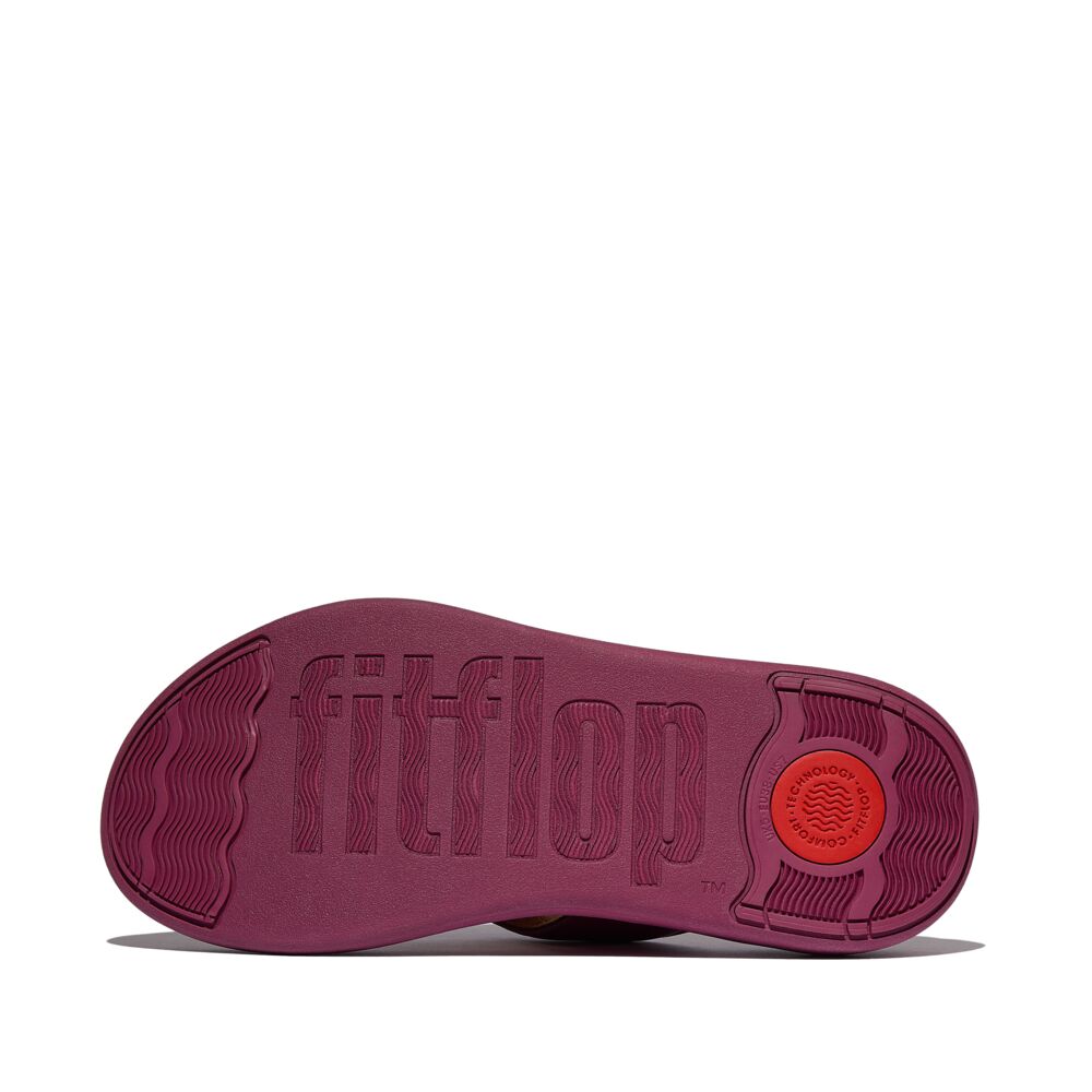 F-MODE GO ADJUSTABLE FLATFORM TOE-POST SANDALS