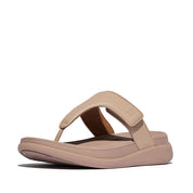 F-MODE GO ADJUSTABLE FLATFORM TOE-POST SANDALS