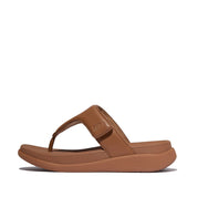 F-MODE GO ADJUSTABLE FLATFORM TOE-POST SANDALS