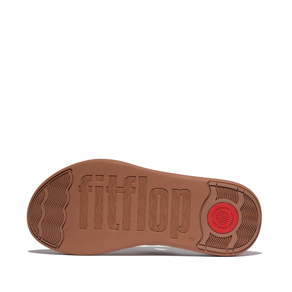 F-MODE GO ADJUSTABLE FLATFORM TOE-POST SANDALS