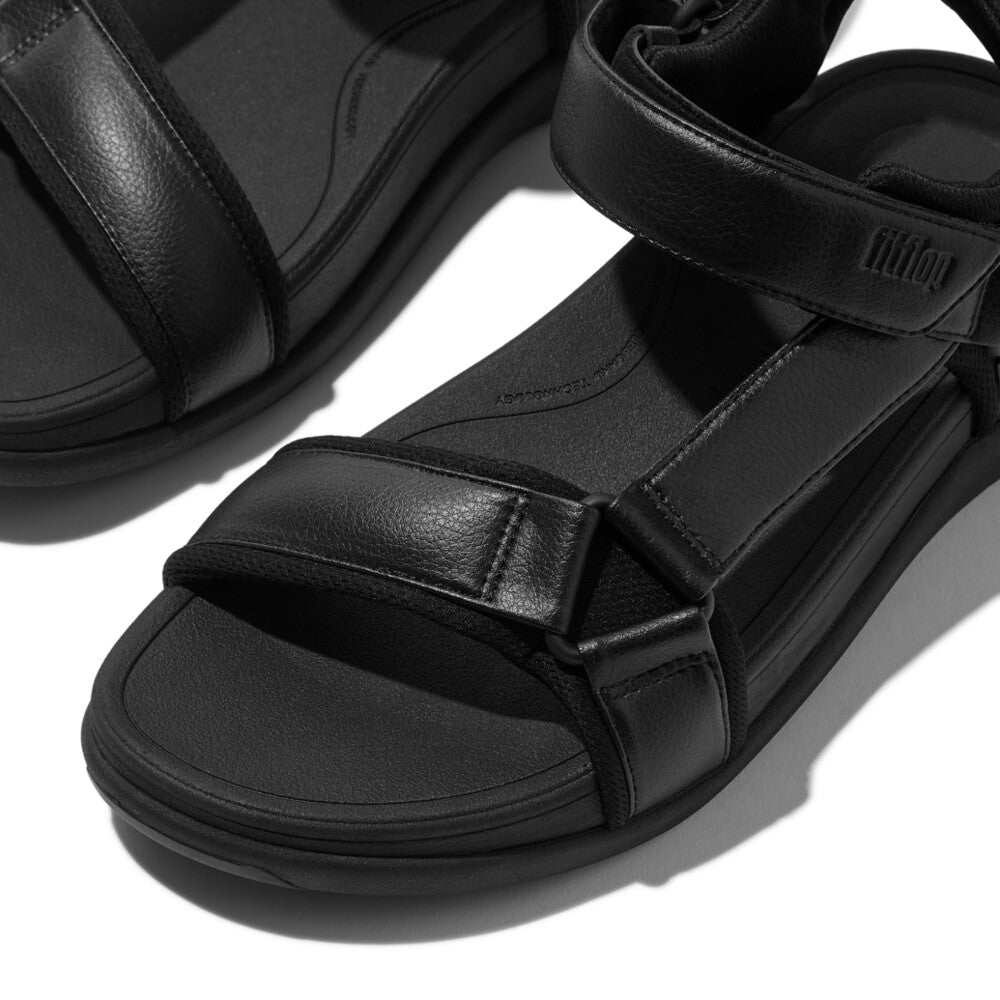 F-MODE GO MENS ADJUSTABLE BACK-STRAP SANDALS