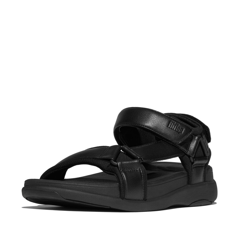 F-MODE GO MENS ADJUSTABLE BACK-STRAP SANDALS