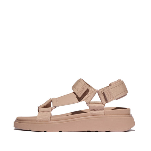GEN-FF ADJ. WEBBING/LEATHER  BACK-STRAP SANDALS