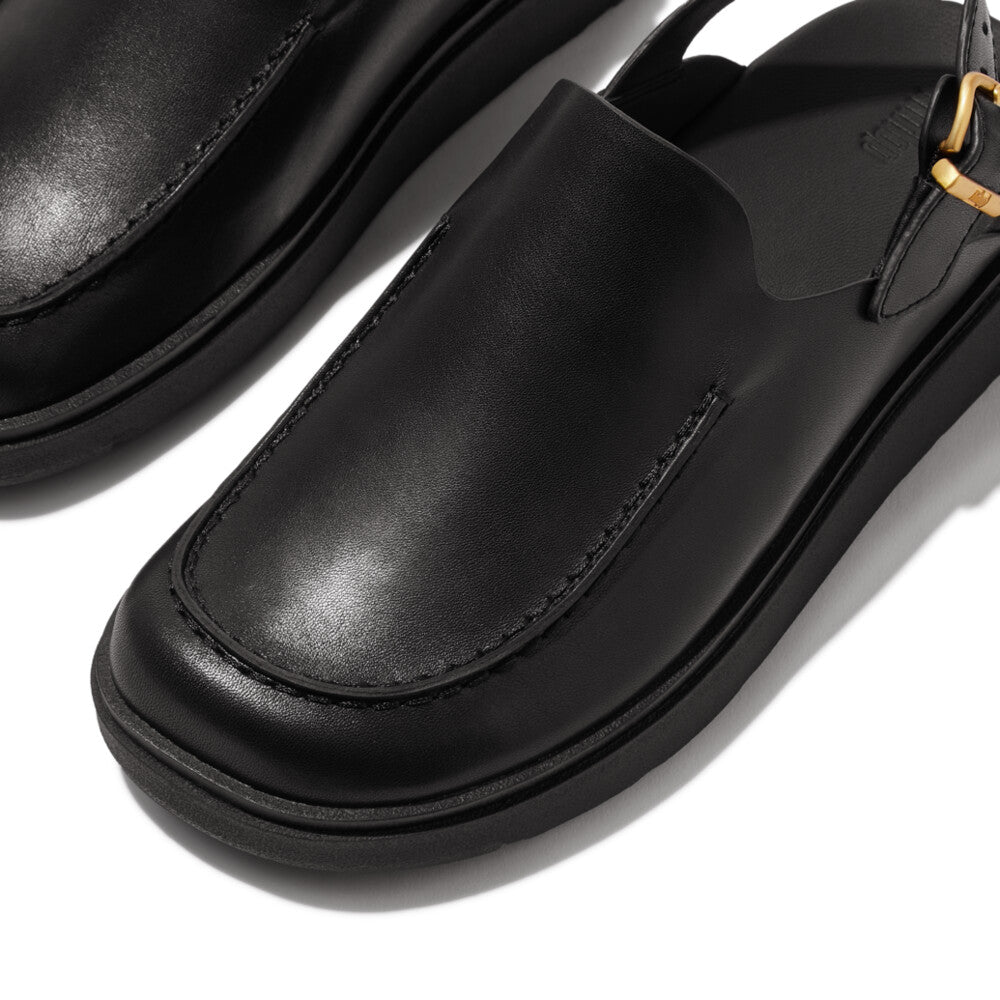 GEN-FF LEATHER BACK-STRAP MOC MULES