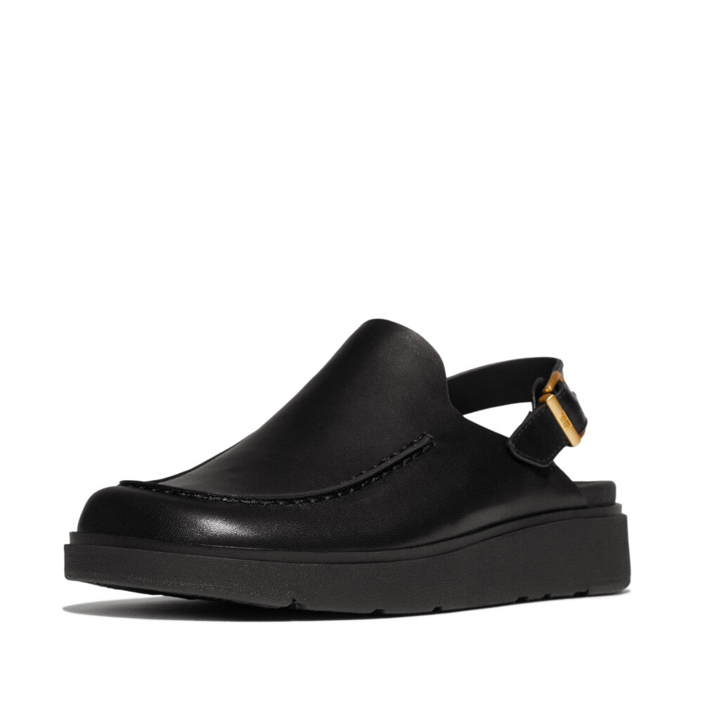 GEN-FF LEATHER BACK-STRAP MOC MULES