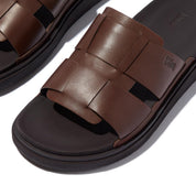 GEN-FF MENS LEATHER FISHMERMAN SLIDES