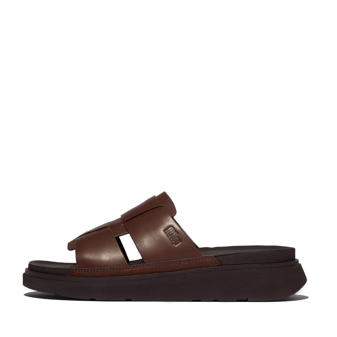 GEN-FF MENS LEATHER FISHMERMAN SLIDES
